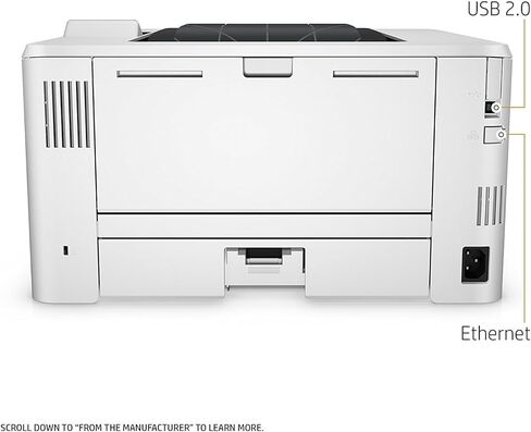 HP LaserJet Pro M402dn Laser Printer with Built-in Ethernet & Double-Sided Printing, Amazon Dash replenishment ready (C5F94A), A4 in Kuwait