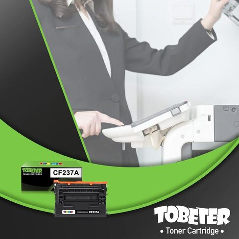 خرطوشة حبر متوافقة مع ToBeter استبدال لطابعة HP 37A CF237A 37X CF237X لشركة Enterprise M607 M608 M609 M631 M632 M633 Flow MFP M631h M632z سلسلة طابعة ليزر (أسود، 1 حزمة عالية الإنتاج) in Kuwait