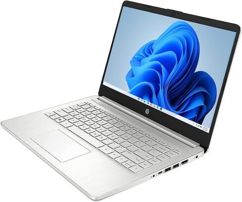 HP 14'' Full HD Screen Laptop, AMD Ryzen 3 3250U Processor, 8GB DDR4 RAM, 256GB SSD, USB Type-C, Wi-Fi, HD Webcam, HDMI, Windows 11 Home, Silver in Saudi Arabia