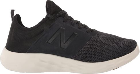 New Balance Men's Fresh Foam Sport V2 Running Shoe, Black/Phantom/Sea Salt, 8.5 X-Wide in Saudi Arabia