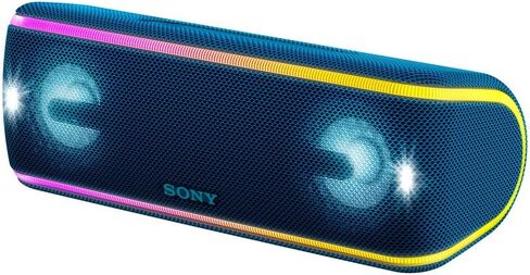 Sony SRS-XB41 Portable Bluetooth Speaker: Wireless Party Speaker with Flashing Line Light - Loud Audio for Phone Calls Bluetooth Speakers - Blue - SRS-XB41 in Kuwait