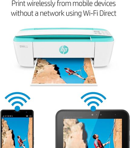 طابعة HP DeskJet 3755 المدمجة الكل في واحد، حبر HP الفوري، تعمل مع Alexa - Stone Accent (J9V91A) in Saudi Arabia