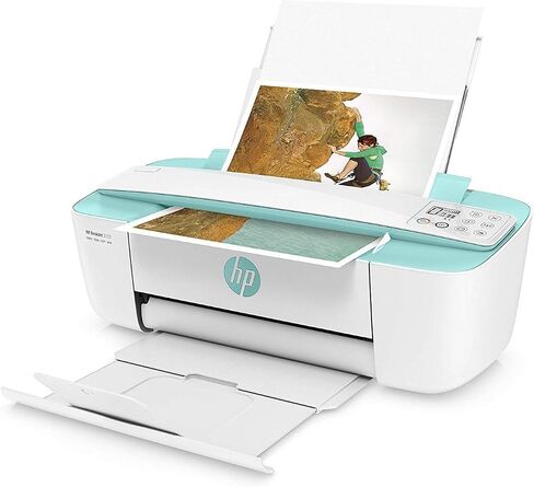 طابعة HP DeskJet 3755 المدمجة الكل في واحد، حبر HP الفوري، تعمل مع Alexa - Stone Accent (J9V91A) in Saudi Arabia