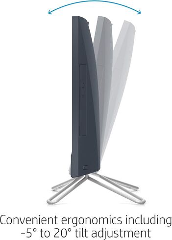 HP كمبيوتر الكل في واحد 22-DF 21.5 انش FHD WLED انتل سيليرون G5900T 4GB 256GB SSD ويندوز 10 in Saudi Arabia