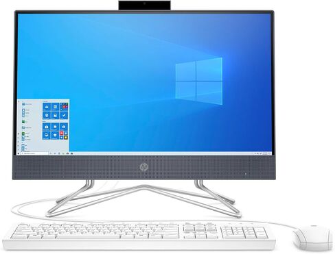 HP كمبيوتر الكل في واحد 22-DF 21.5 انش FHD WLED انتل سيليرون G5900T 4GB 256GB SSD ويندوز 10 in Saudi Arabia