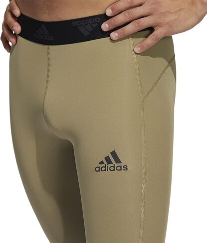 adidas Men's Techfit 3-Stripes Long Tights in Saudi Arabia