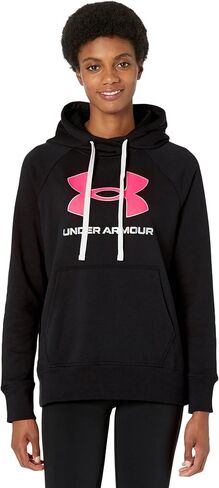 Under Armour Rival Fleece Big Logo Print Fill Hoodie in Saudi Arabia