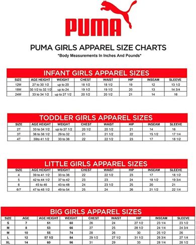PUMA Girls' French Terry Shorts in Saudi Arabia