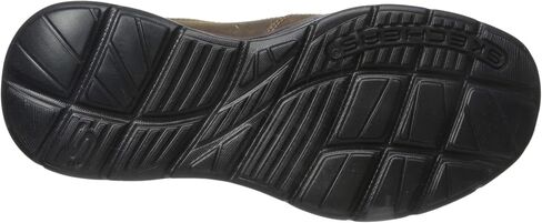 Skechers Relaxed Fit Glides Docklands Mens Loafers Dark Brown 10.5 W in Saudi Arabia
