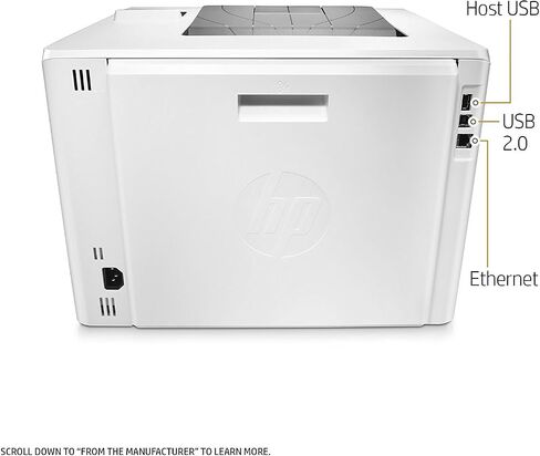 HP LaserJet Pro M452dn Color Laser Printer with Built-in Ethernet & Double-Sided Printing, Amazon Dash replenishment ready (CF389A) in Saudi Arabia