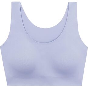 LilySilk Women's Wireless Silk Bra Classic Invisible Embrace Comfort Seamless Bra One Size in Saudi Arabia