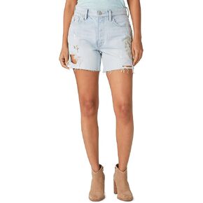 Lucky Brand Women's 90's Midi Denim Short