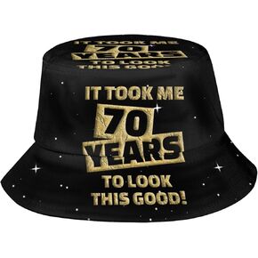Happy Birthday Bucket Hat Fisherman Hat Beach Travel Sun Hat Outdoor Cap for Unisex Men Women in Kuwait