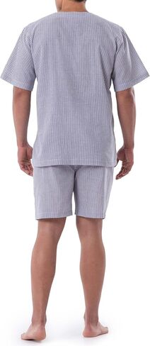 طقم بيجامة رجالي بأكمام قصيرة من قماش الجوخ من جيفري بين in Kuwait