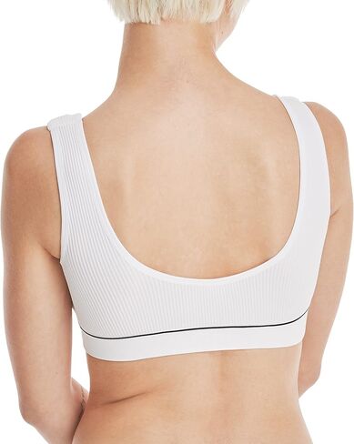 حمالة صدر Hanes Women's Originals بدون خياطة مضلعة، حمالة صدر بلوفر لاسلكية، مقاس ComfortFlex in Kuwait