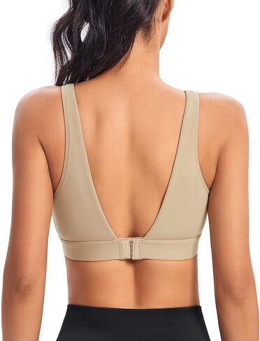 حمالة صدر نسائية من Gnowann بفتحة رقبة على شكل حرف V عميقة ومريحة بدون خياطة حمالة صدر منخفضة القطع قابلة للتمدد على شكل مثلث مبطن للنساء in Kuwait