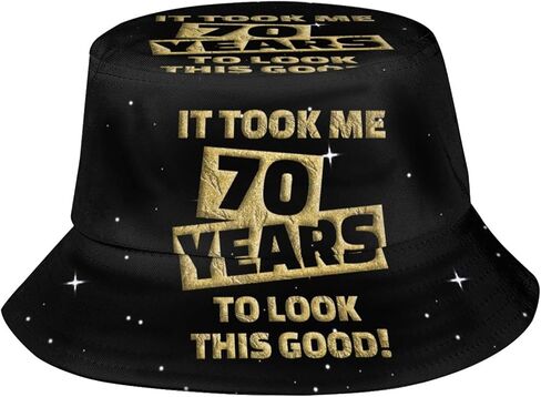 Happy Birthday Bucket Hat Fisherman Hat Beach Travel Sun Hat Outdoor Cap for Unisex Men Women in Saudi Arabia