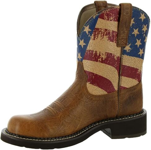 ARIAT Women's Fatbaby Heritage Patriot Western Boot in Saudi Arabia