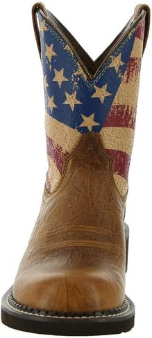 ARIAT Women's Fatbaby Heritage Patriot Western Boot in Saudi Arabia