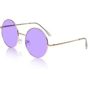 SunnyPro Big Round Sunglasses Retro Circle Tinted Lens Glasses UV400 Protection in Kuwait