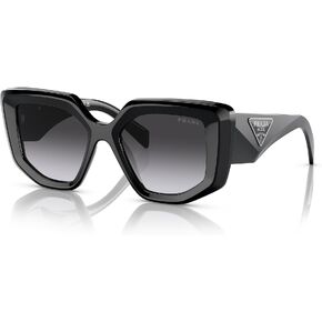 Prada PR 14ZS 1AB09S Black Plastic Fashion Sunglasses Grey Gradient Lens in Saudi Arabia
