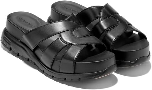 Cole Haan Women's Zerogrand Slotted Slide Flat Sandal in Saudi Arabia