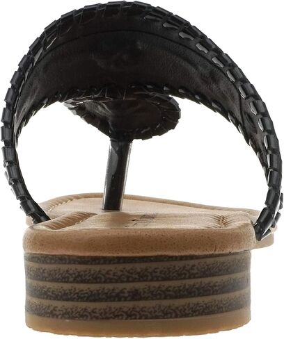 Pierre Dumas Women's Rosetta Slip On Thong Sandal in Saudi Arabia