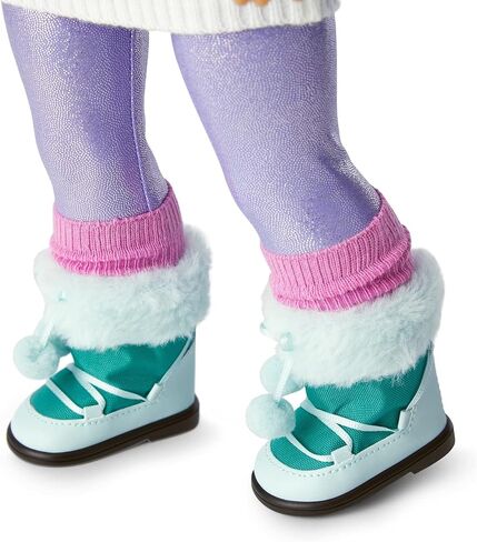 American Girl 2022 Girl of The Year Corinne’s Accessories with a Pink Knit hat,Pair of Blue Sunglasses, Pair of Pink Knit Legwarmers, a Circle-Shaped Backpack in Saudi Arabia