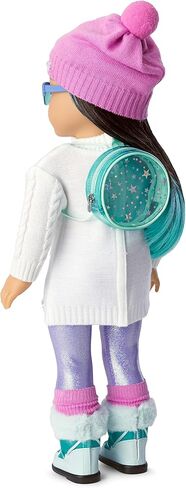 American Girl 2022 Girl of The Year Corinne’s Accessories with a Pink Knit hat,Pair of Blue Sunglasses, Pair of Pink Knit Legwarmers, a Circle-Shaped Backpack in Saudi Arabia
