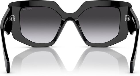 Prada PR 14ZS 1AB09S Black Plastic Fashion Sunglasses Grey Gradient Lens in Saudi Arabia