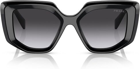 Prada PR 14ZS 1AB09S Black Plastic Fashion Sunglasses Grey Gradient Lens in Saudi Arabia
