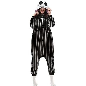 MelangCos Invader Cosplay Zim Costume Gir Onesie Pajamas Animal Sleepwear in Saudi Arabia