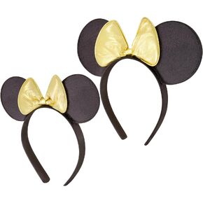 Disney Minnie Mouse Ears Adult, Set of 2 Headbands for Mommy and Me, Matching for Adult and Little Girl