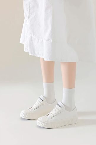 SEMOHOLLI Women's Soft Cotton Dress Socks - Thin Crew Socks for Business Casual Attire, Comfortable & Breathable in Kuwait