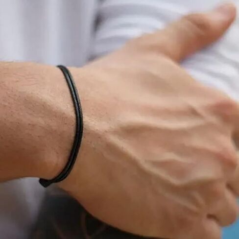RDYKGOOG Adjustable Cord Bracelet for Men or Women - Waterproof Wax Nylon Rope Bracelet (4pcs) in Saudi Arabia