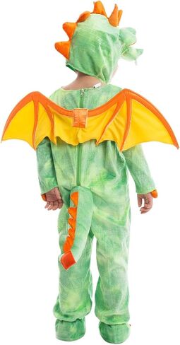 Spooktacular Creations Toddler Dinosaur Costume, Dragon Costume with Tail Wings for Kids Role Play, Halloween DressUp Party in Saudi Arabia