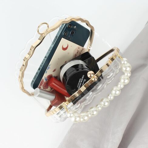 Women Seashell Evening Bag Purse Mermaid Chain Strap Clutch Handbag Shoulder Bag in Kuwait