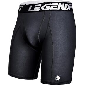 شورت بيسبول منزلق للشباب من Legendfit مع جيب على شكل كوب (بدون كوب) ملابس داخلية رياضية مضغوطة واقية لكرة القدم in Kuwait