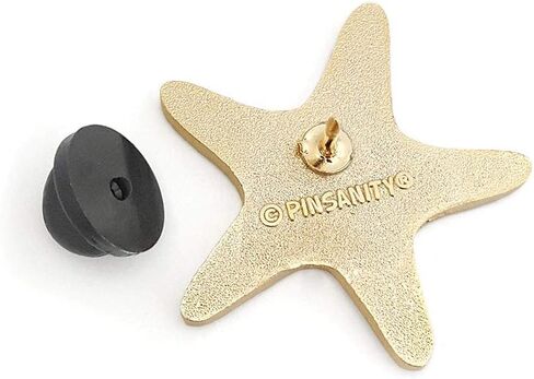 Pinsanity Ocean and Night Sky Starfish دبوس طية صدر السترة من المينا in Saudi Arabia