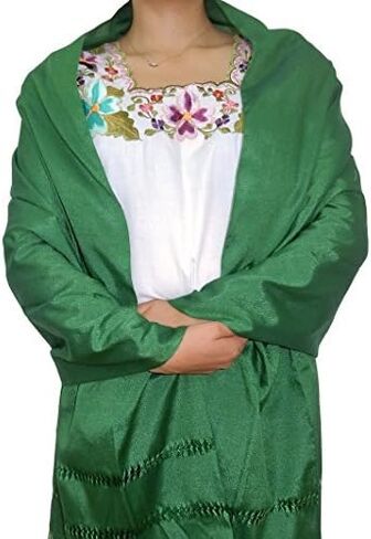 ريبوزو أو تشالينا المكسيكي النموذجي، شال الباشمينا المكسيكي (94 بوصة × 23 بوصة) in Kuwait