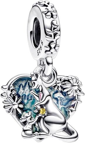Ouroyea Charm 925 Sterling Silver Pendant,Girl Jewelry Beads Gifts for Women Bracelet&Necklace in Saudi Arabia