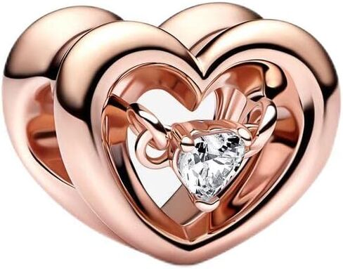 Ouroyea Charm 925 Sterling Silver Pendant,Girl Jewelry Beads Gifts for Women Bracelet&Necklace in Saudi Arabia