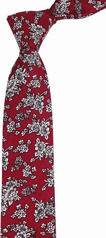Men's Skinny Solid Color Cotton Linen Ties Wedding Party Slim cut Neckties 2.4" in Kuwait