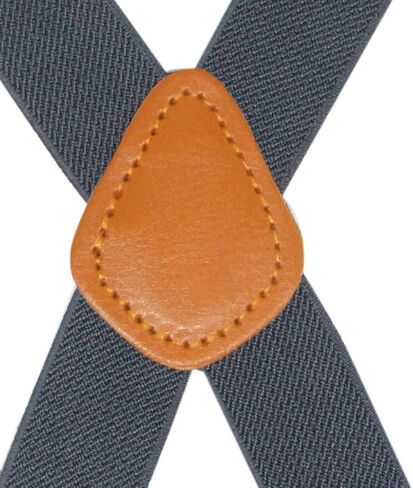 Doloise Suspenders Men&Women Bowtie Set X Back Suspender For Wedding&Formal Events with 1 Inch Wide Elastic Braces in Kuwait