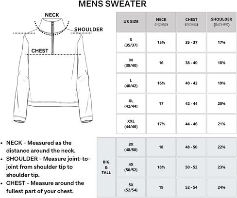 Real Essentials 3 Pack: Men's Long-Sleeve Soft Touch Quarter-Zip Sweater in Saudi Arabia