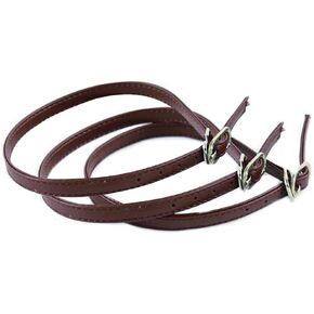 FZBNSRKO 3 Pairs Women's Boat Shoe Straps Shoelaces High Heels Anti-Loose Shoelace Shoe Laces with Buckle