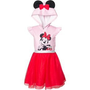 Disney Minnie Mouse Lilo & Stitch Girls Mesh Cosplay Tulle Dress Little Kid to Big Kid in Saudi Arabia