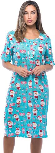 Just Love Short Sleeve Nightgown Holiday Sleepwear in Kuwait