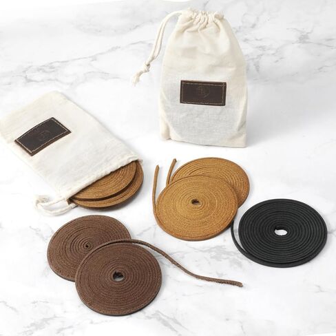 أربطة أحذية جلدية مسطحة بعرض 1/8 بوصة من Ringsun (سمك 2 مم وطول 72.5 بوصة) in Kuwait