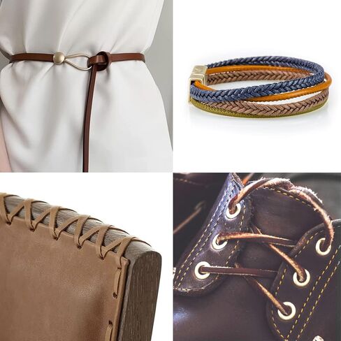 أربطة أحذية جلدية مسطحة بعرض 1/8 بوصة من Ringsun (سمك 2 مم وطول 72.5 بوصة) in Kuwait